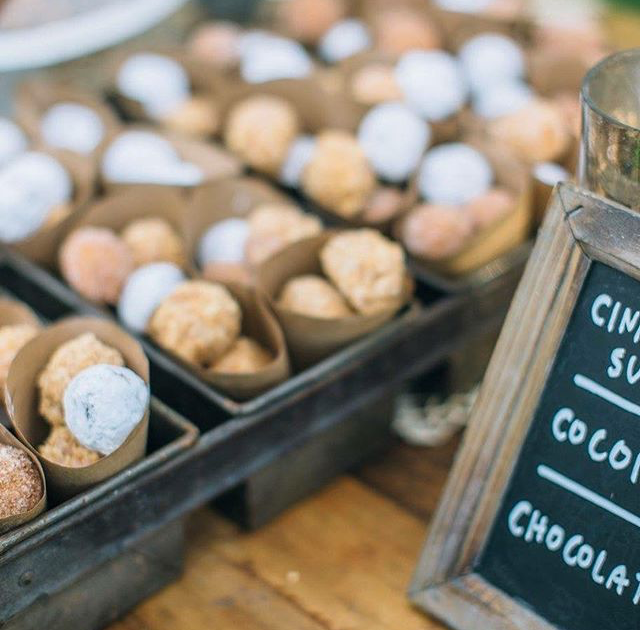 Wedding of Landon & Hallie Hyde | Photo: @kimjpratt Product Used: Cake Donut Holes