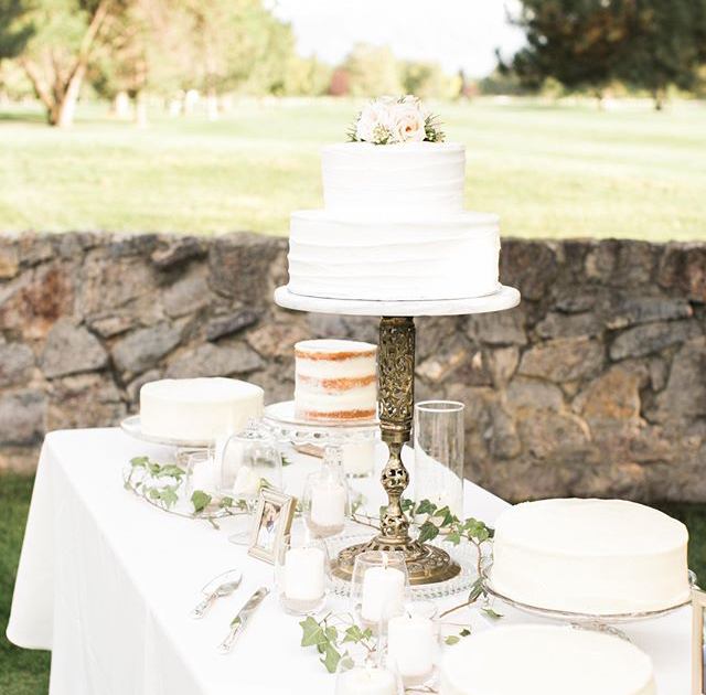 Wedding of Tiffany Pliler Product Used: Single & Two Tier Wedding Cakes