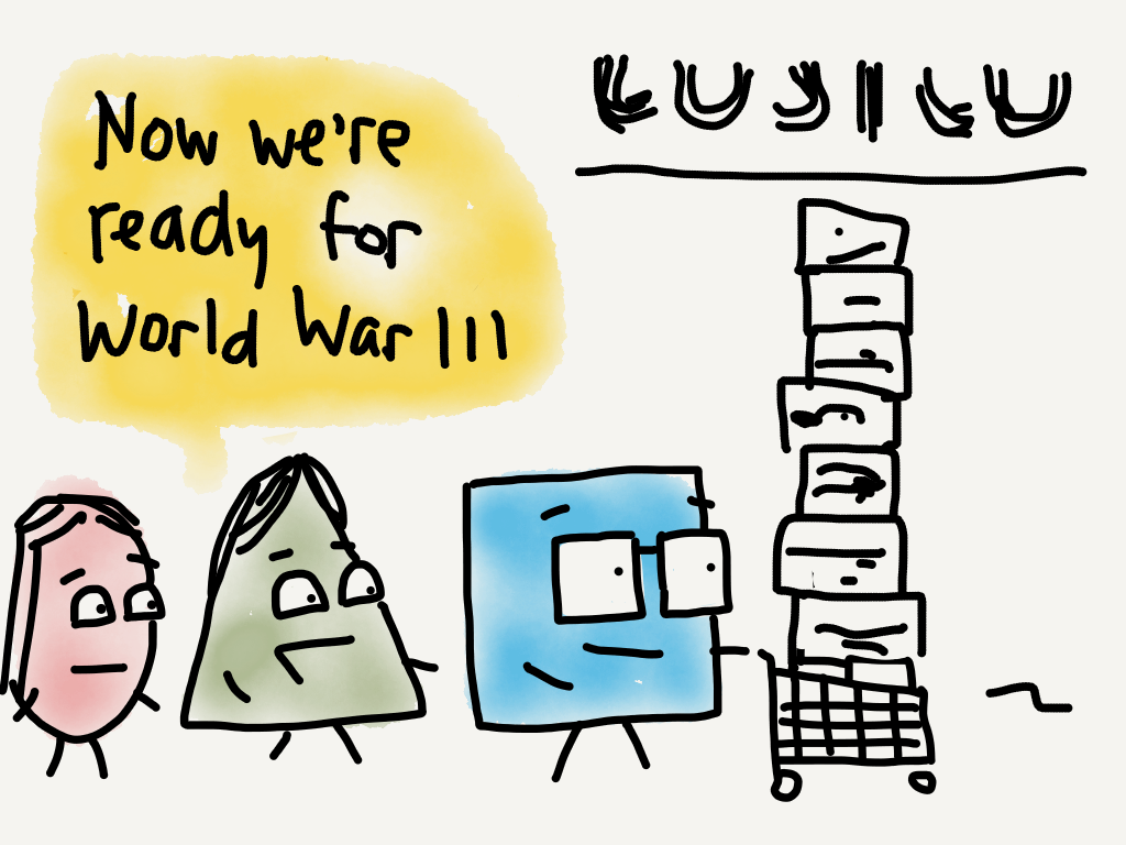 Mindless Consumerism or Prudent Preparation?