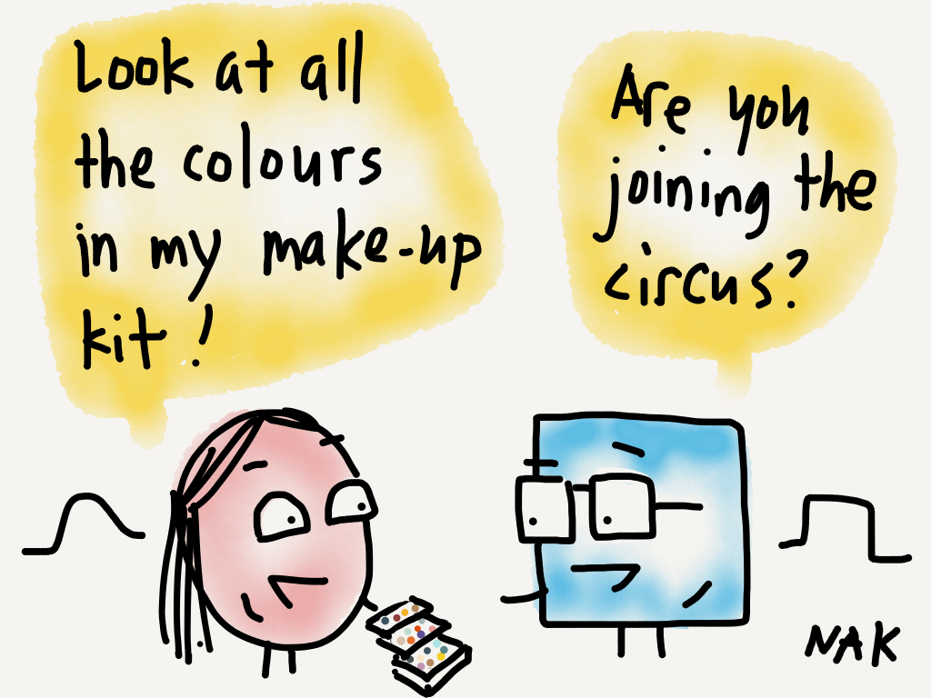 Make Up #Comic