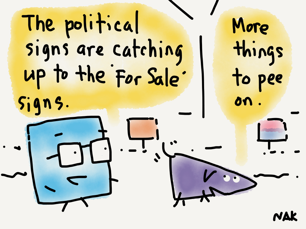 Colours of Spring #BC #Politics #Vancouver #RealEstate #cartoon