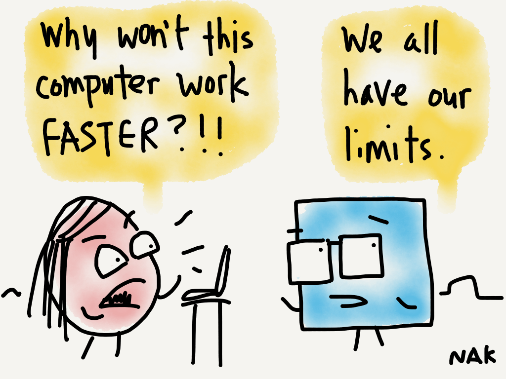 #computer age #cartoon