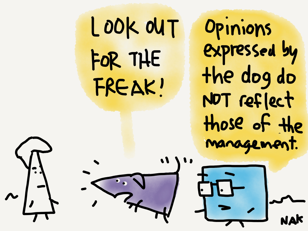 Walk on by #dog #comic