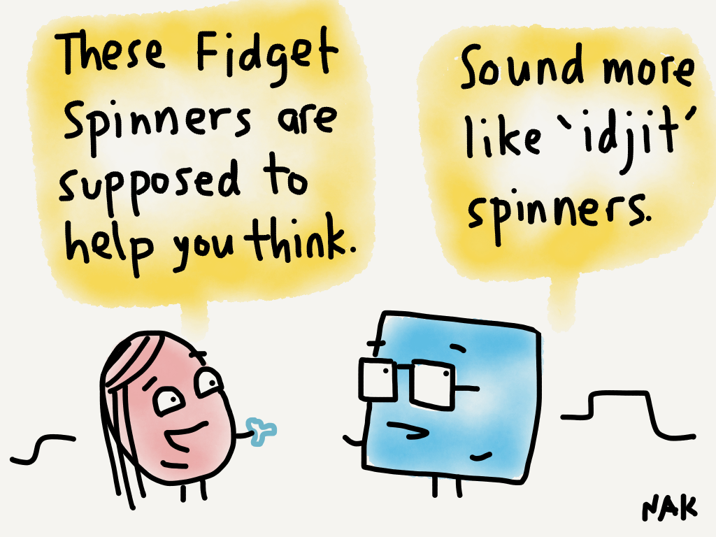 The latest thing #fidget #cartoon
