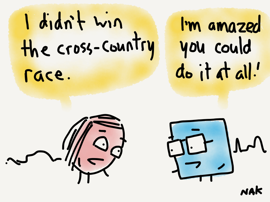 First Cross country race #comic