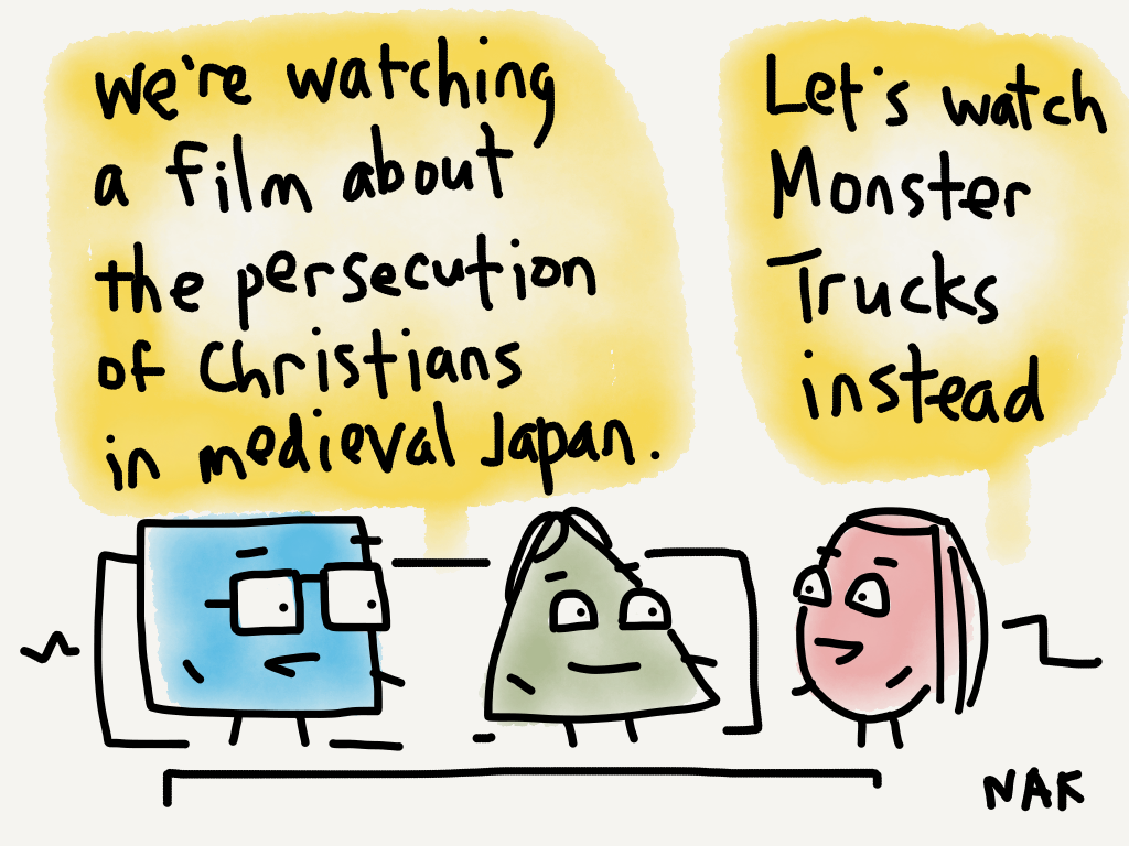 Family movie night #comic