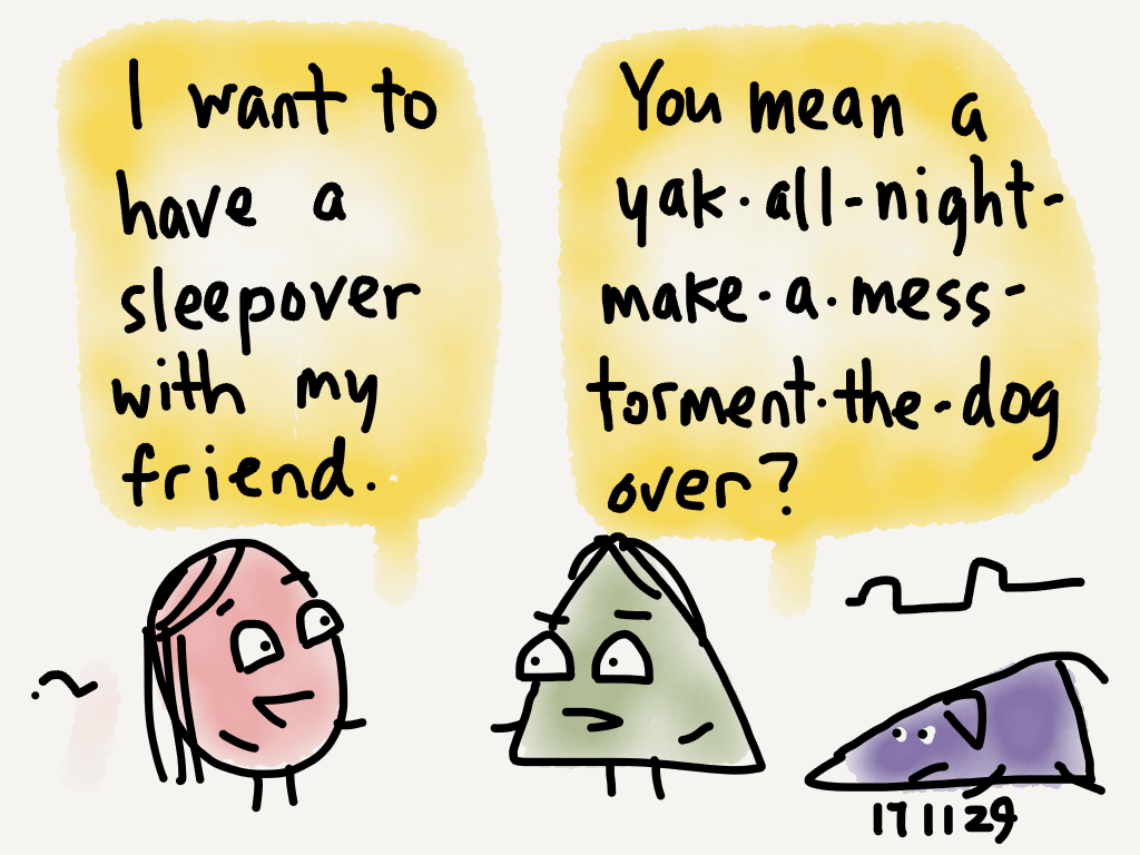 More of a demand than a request #comic