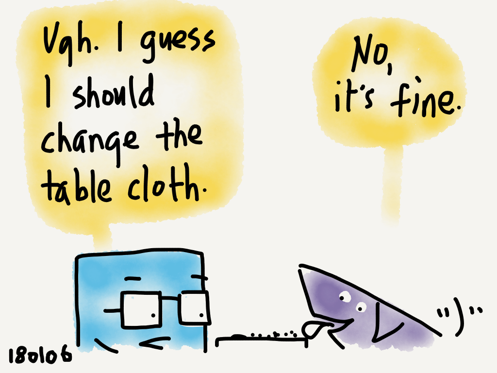 Housekeeping #cartoon