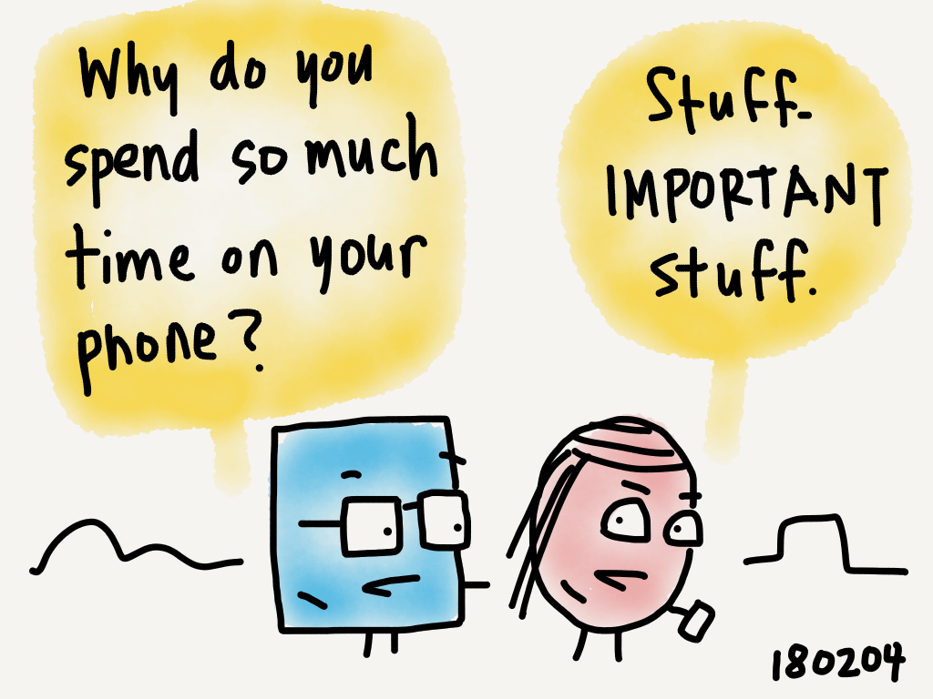 Phone Envy #cartoon
