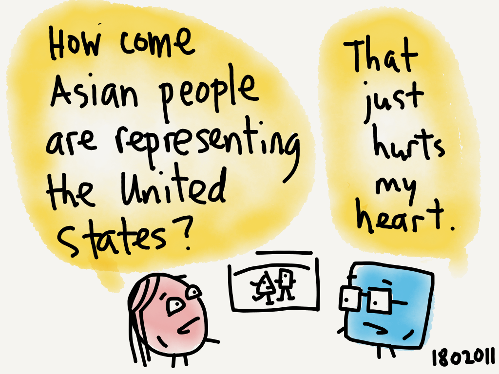 Asian Question #cartoon