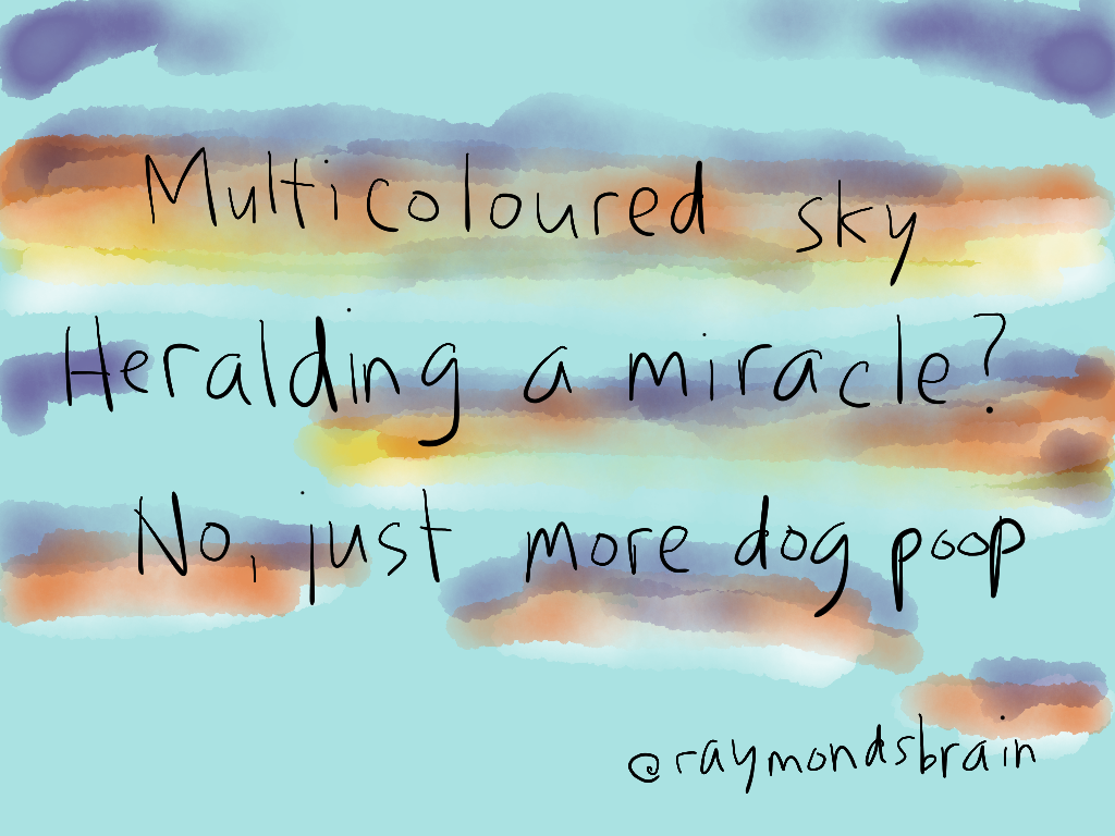 Another spectacular morning #haiku