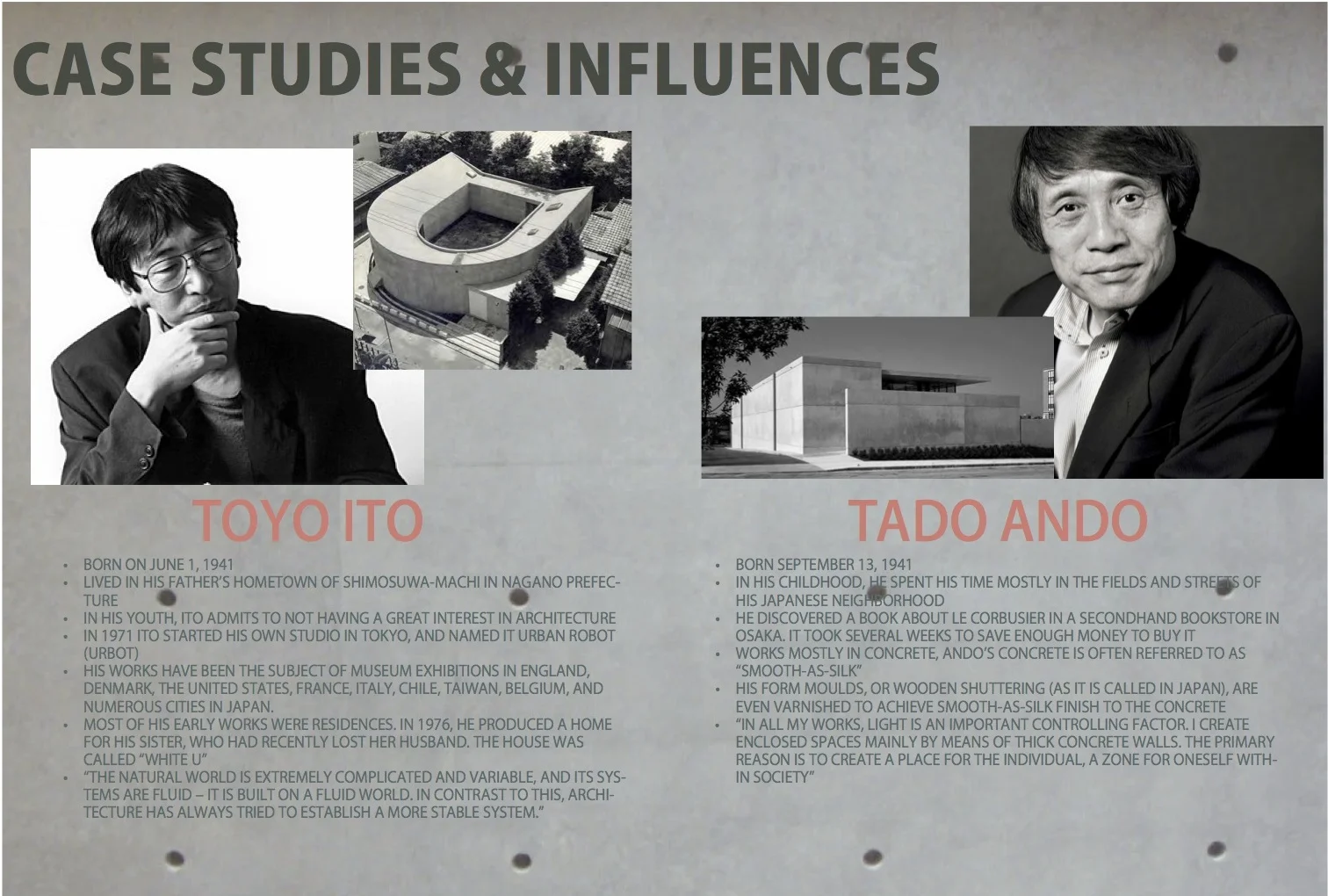 Influences