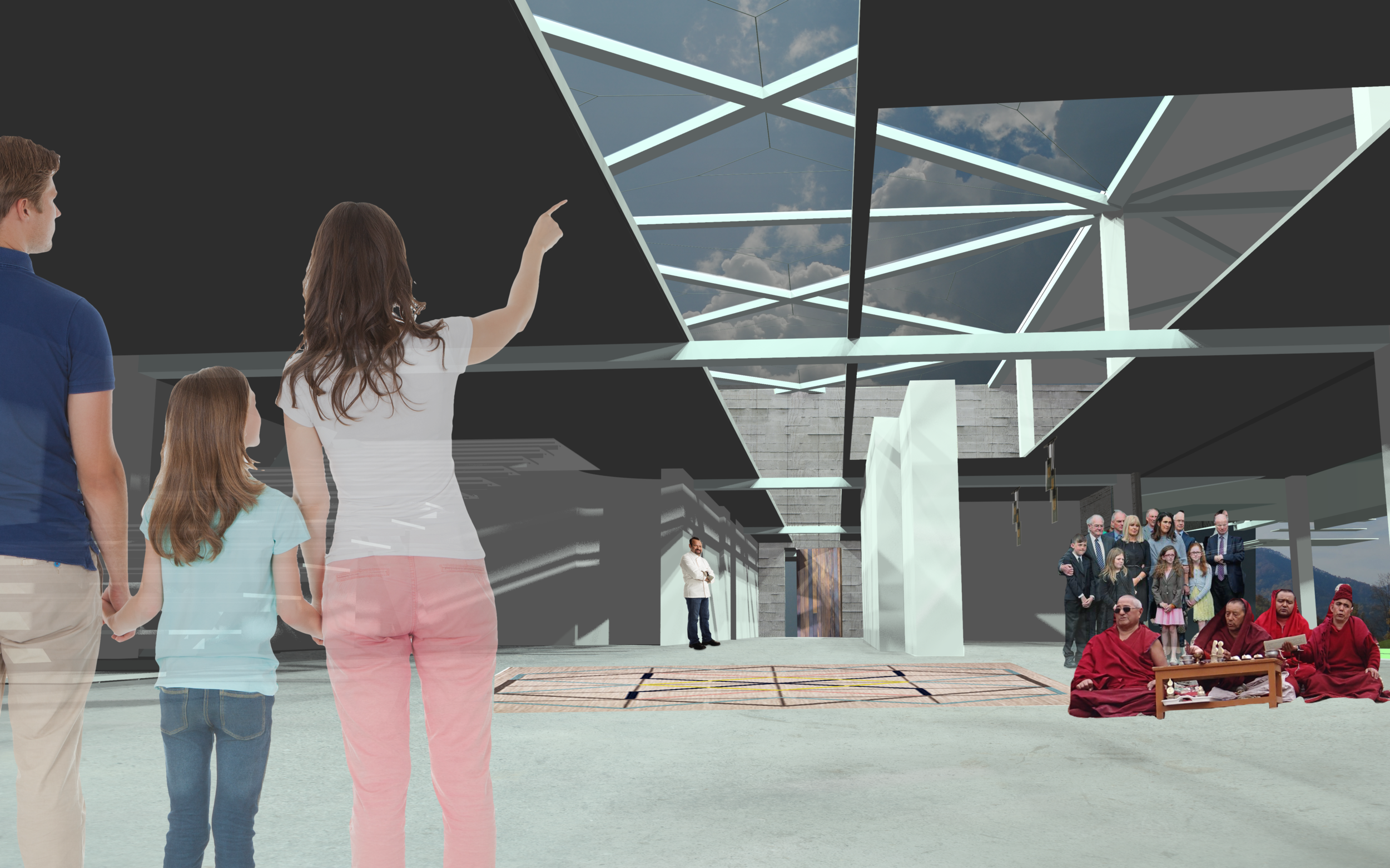 Interior View: Community Space