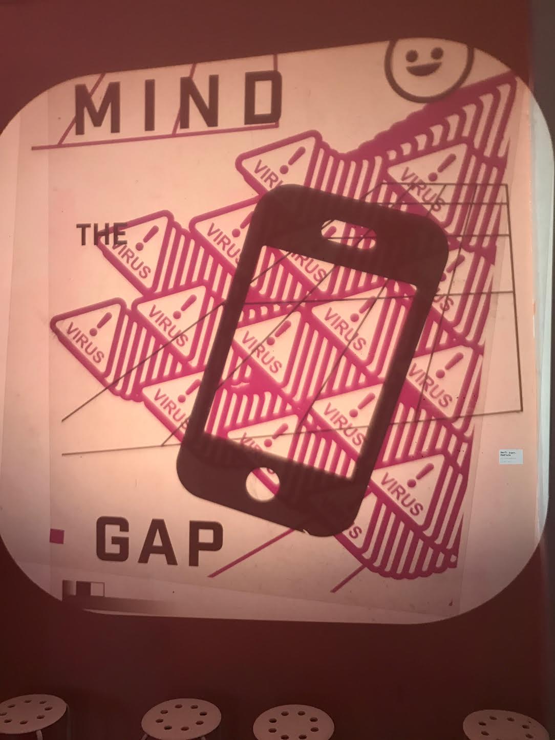 DANIEL GODOY-MARTINEZ MIND THE GAP PROMO - 2017 TRANSPARENCIES ON PROJECTOR find more of Daniel's work here
