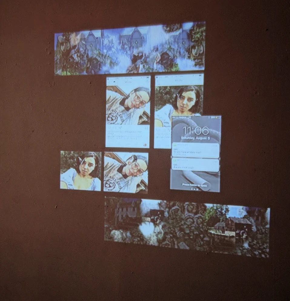 NINA MUCCIA DEEP IN THE ENCHANTED FORREST. 2017 DIGITAL PROJECTION find more of Nina's work here