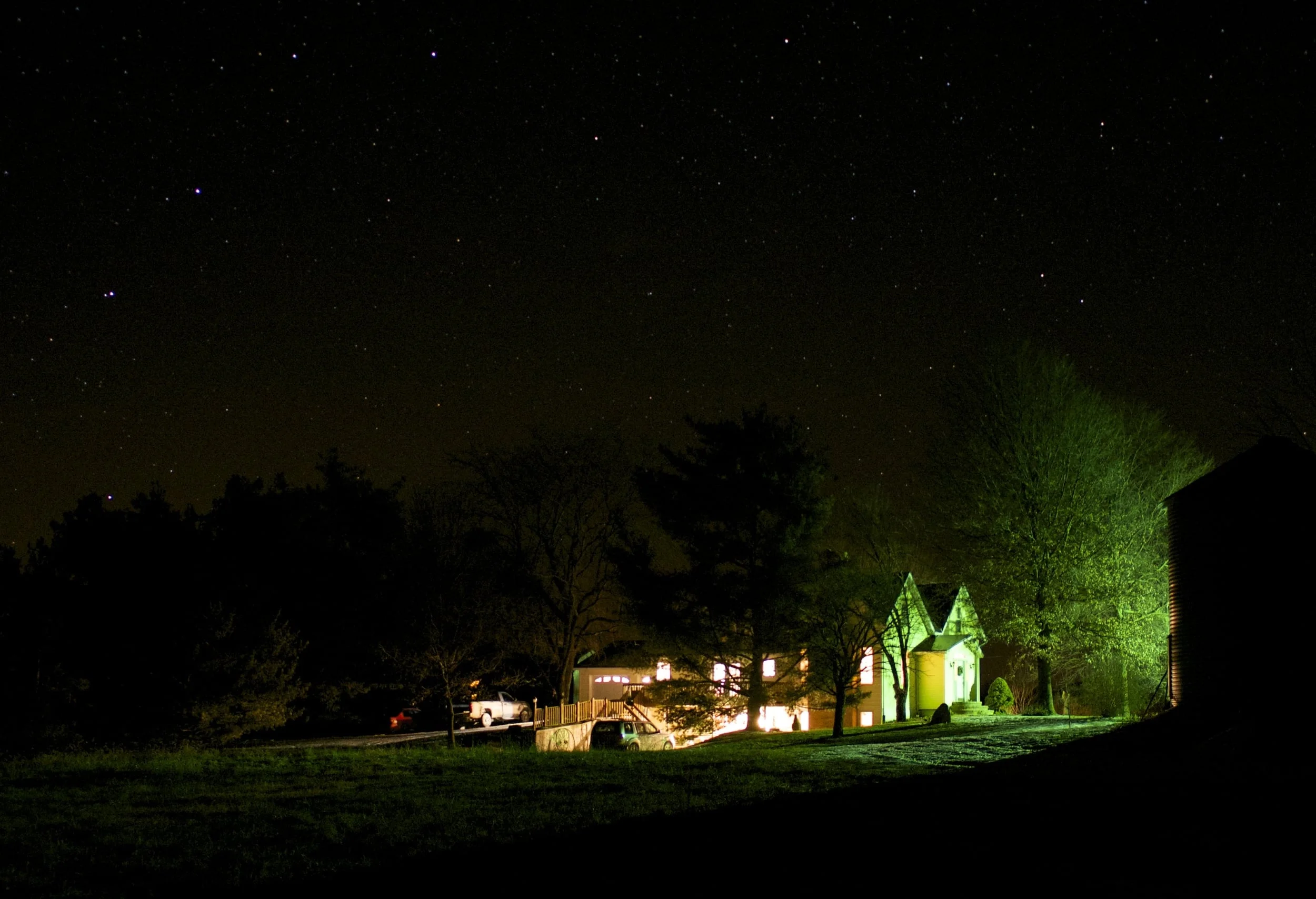 An amazing night view taken by our son, Zachary.