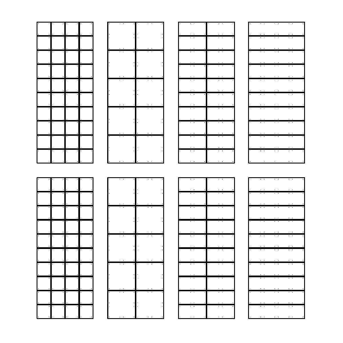 Montage Kit 8 Pack = 320 square foot