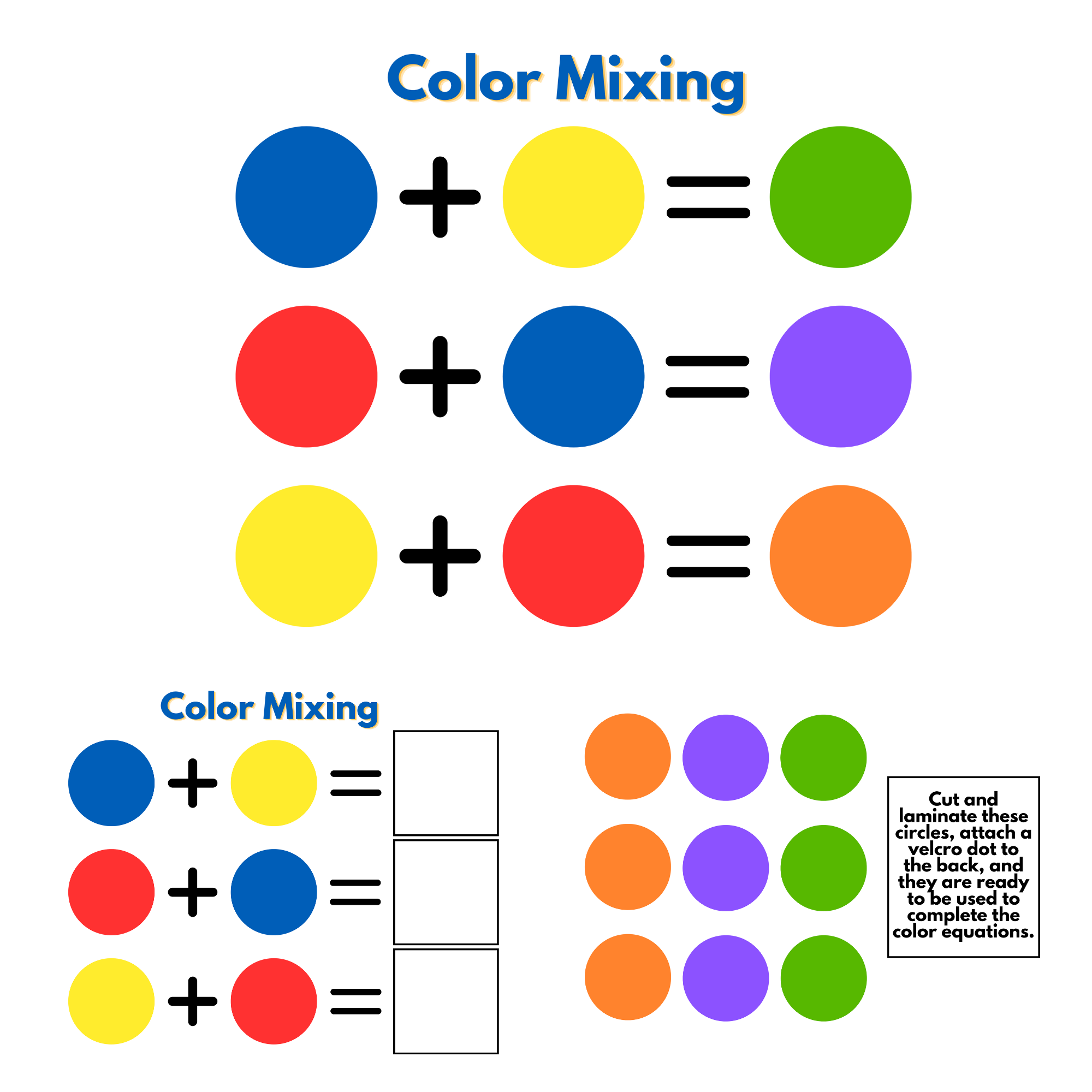 Coloring Mixing Chart — Preschool Vibes