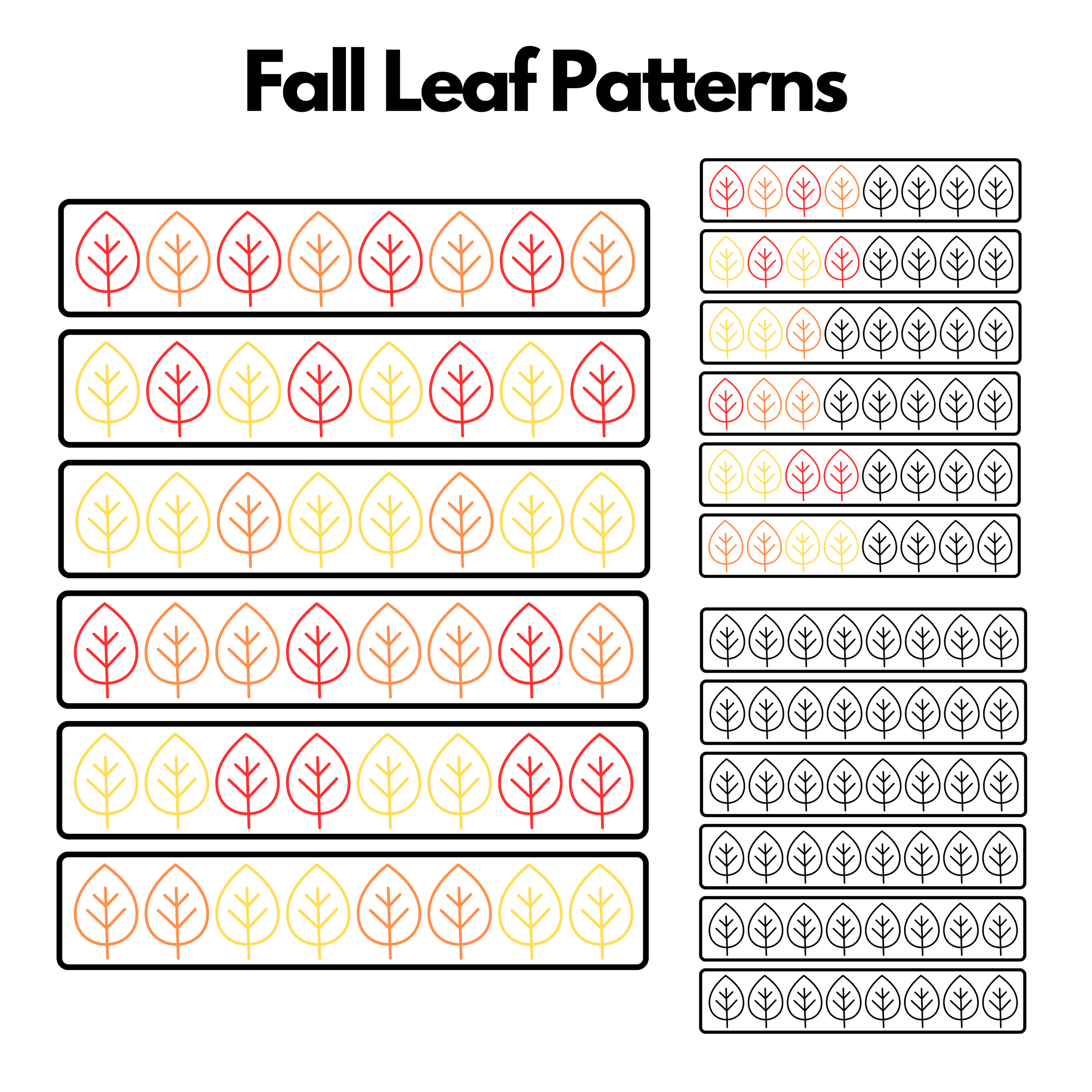 Fall Leaf Pattern
