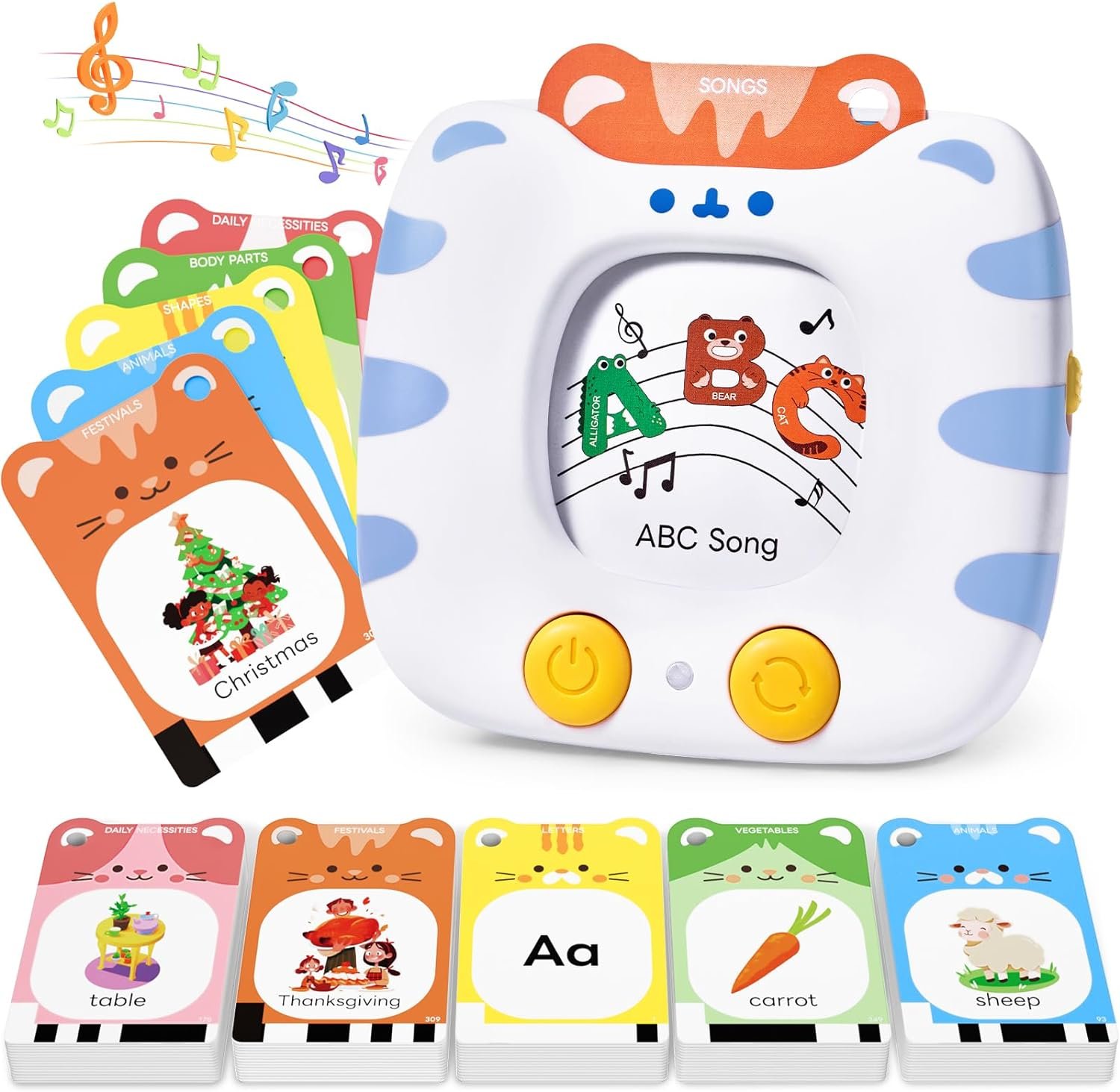JoyCat Talking Flash Cards for Toddlers