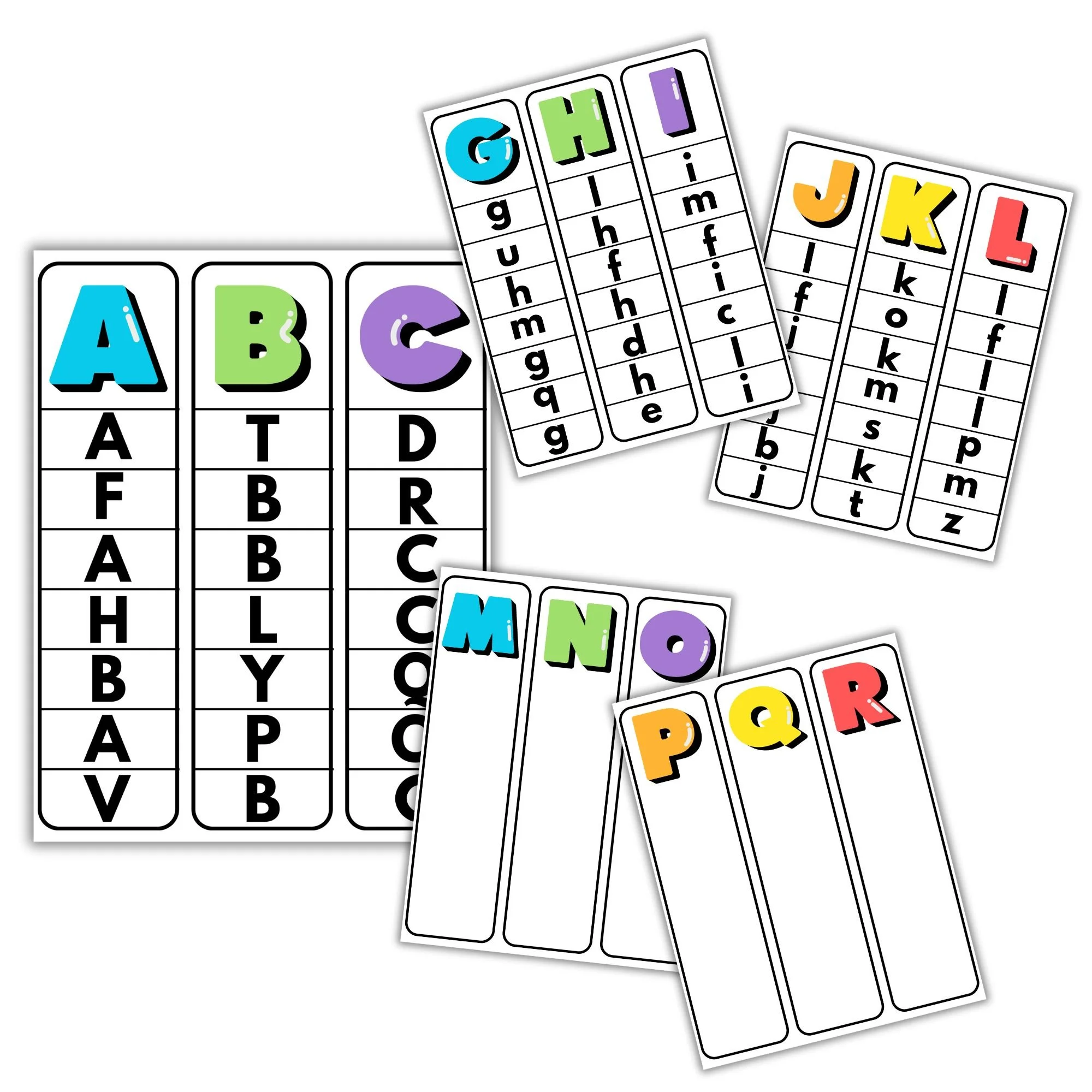 Letter Match Mastery Pack! 🎉