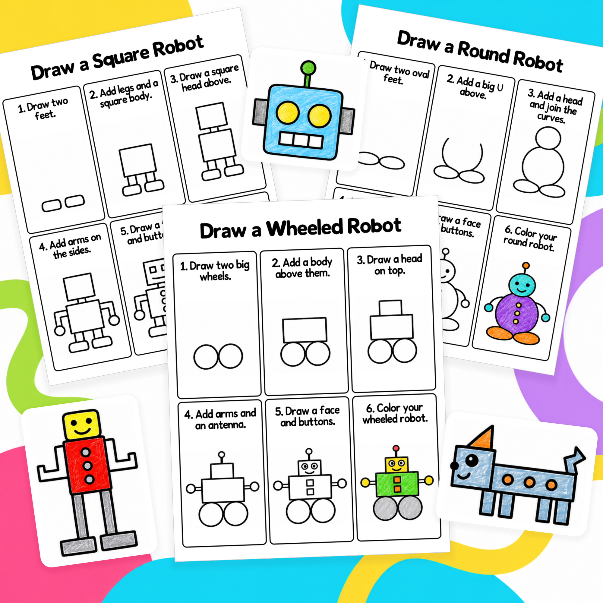 Robots Directed Drawings