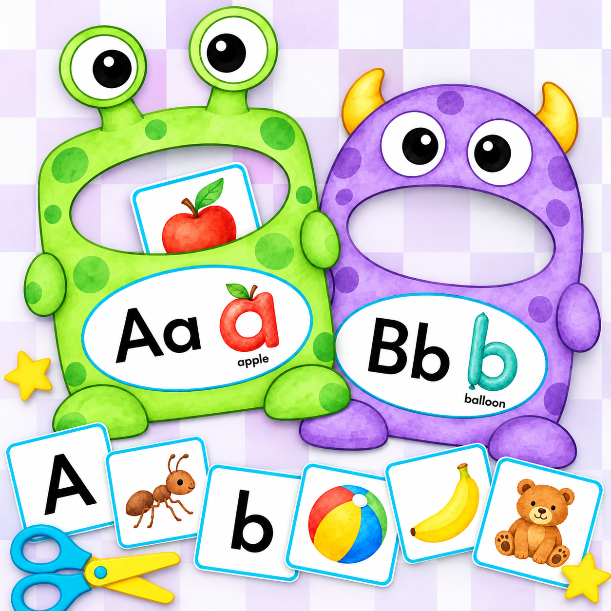 Monster Letter Feeding Printable Set.png
