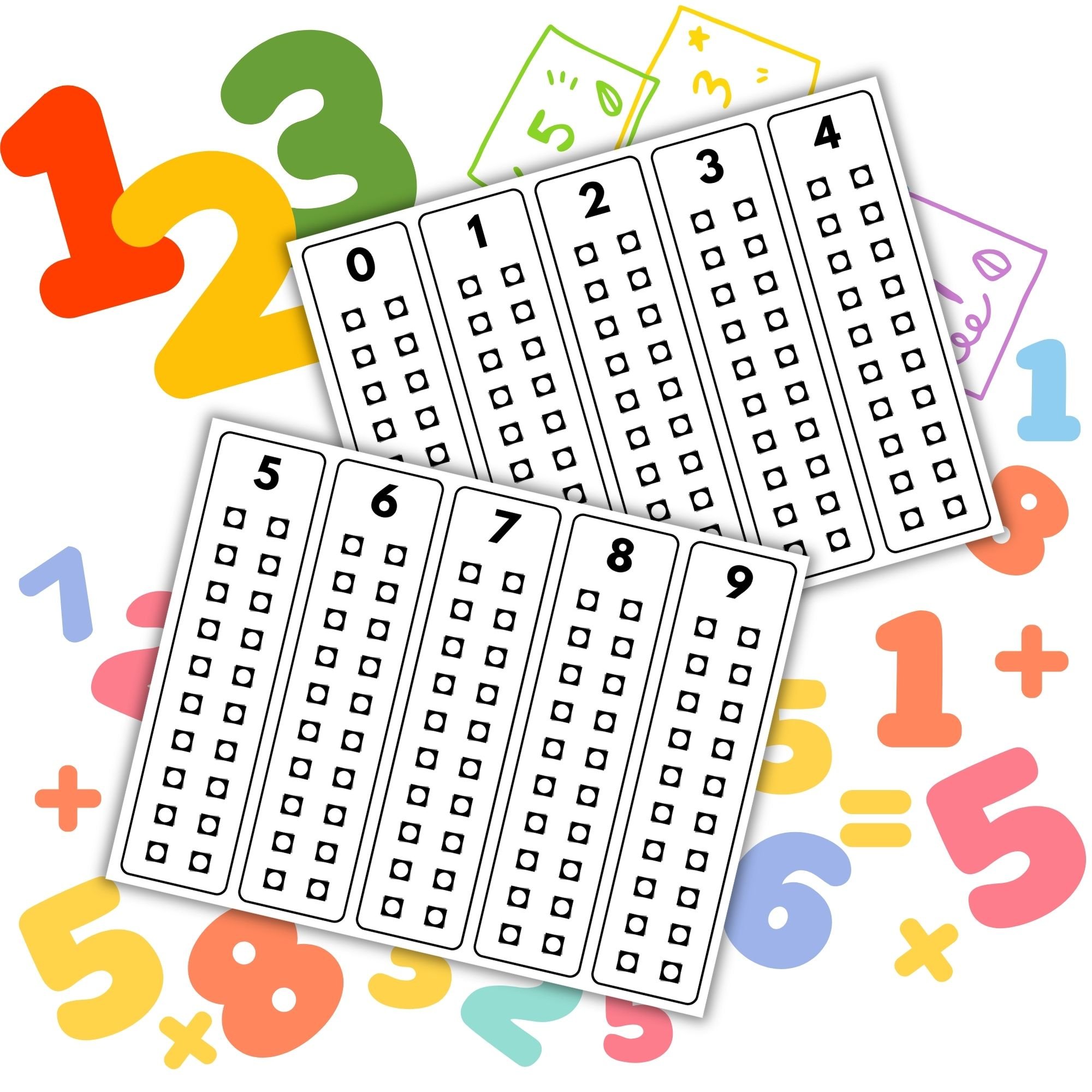 Punch & Learn- Numbers