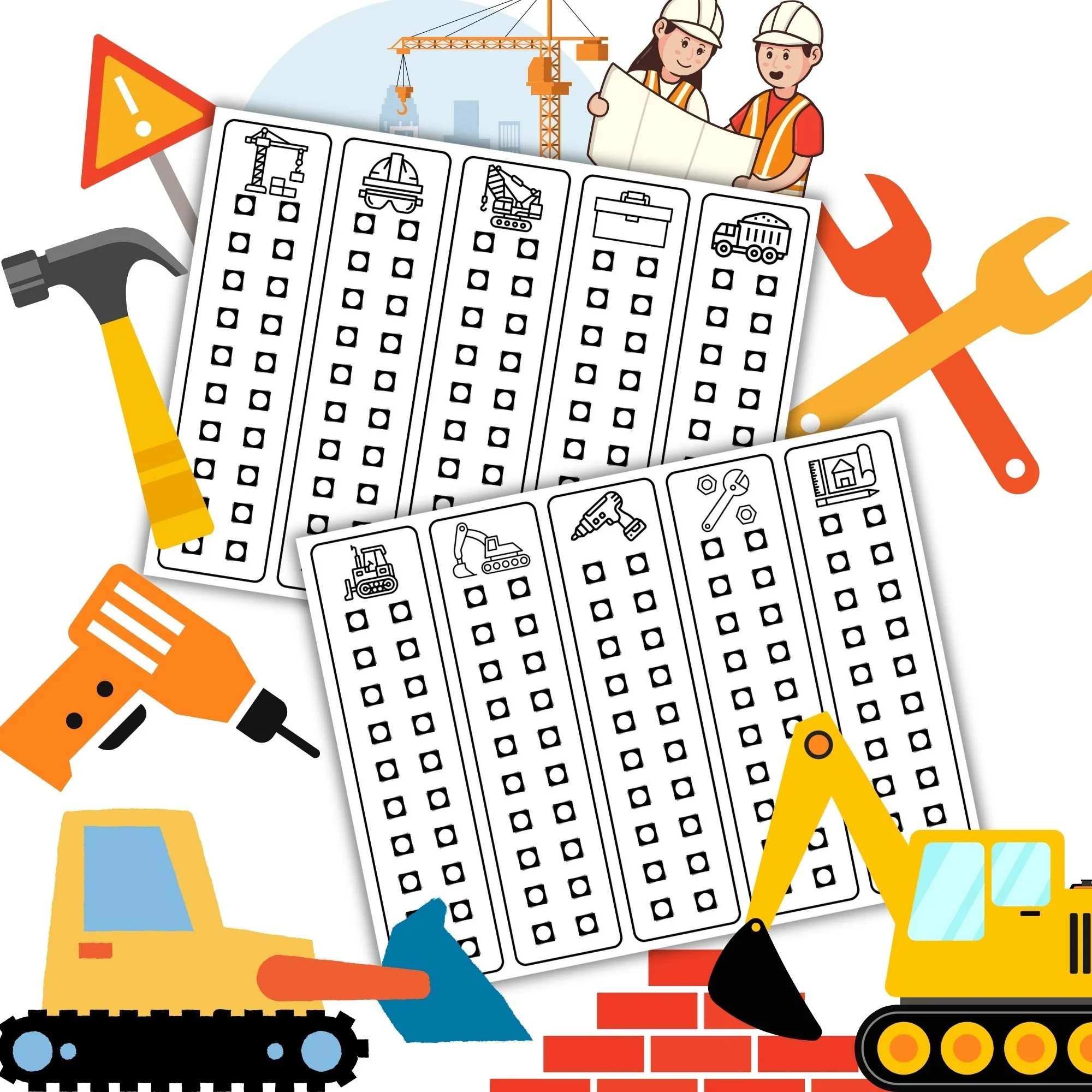 Punch & Learn- Construction