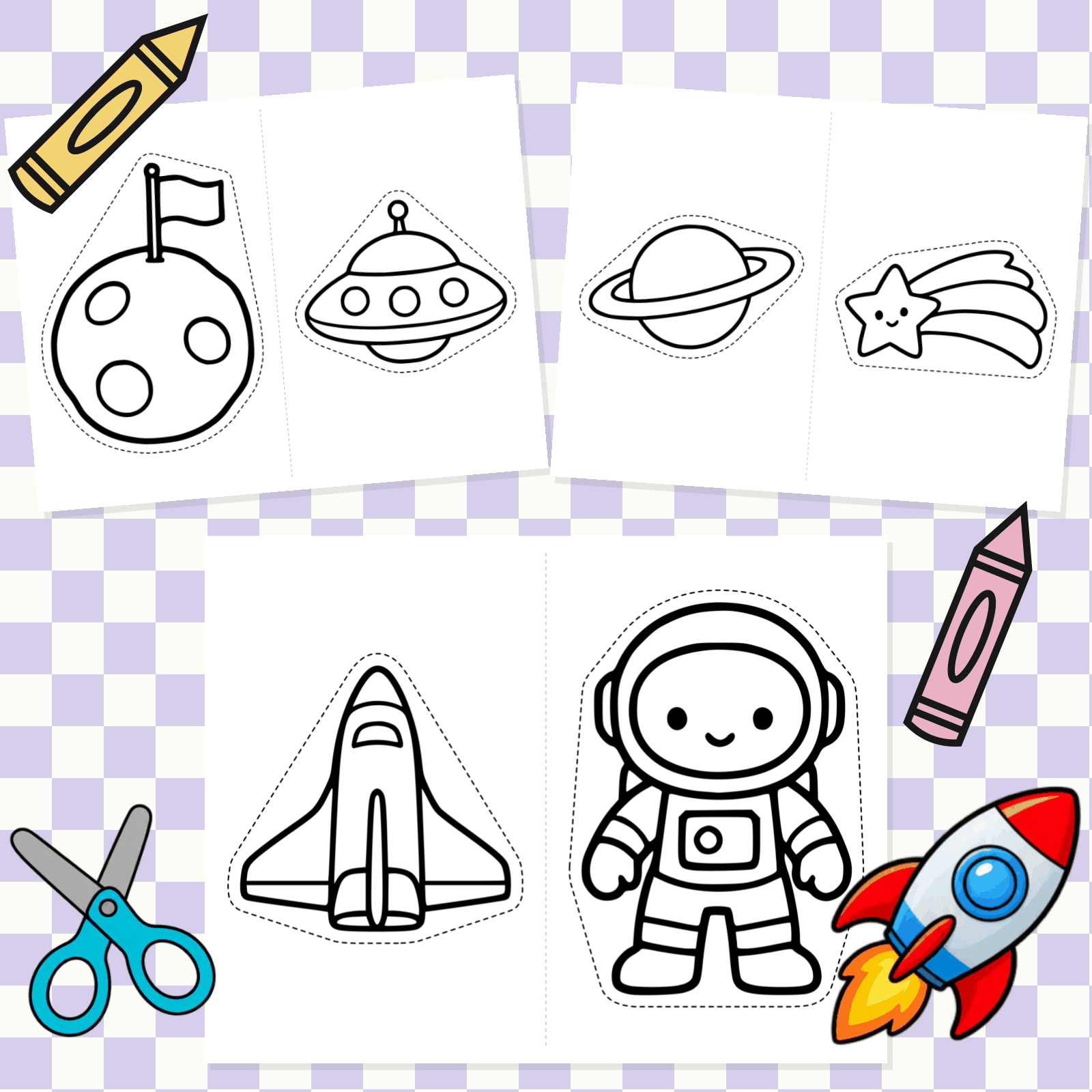 Space-Color & Cut.