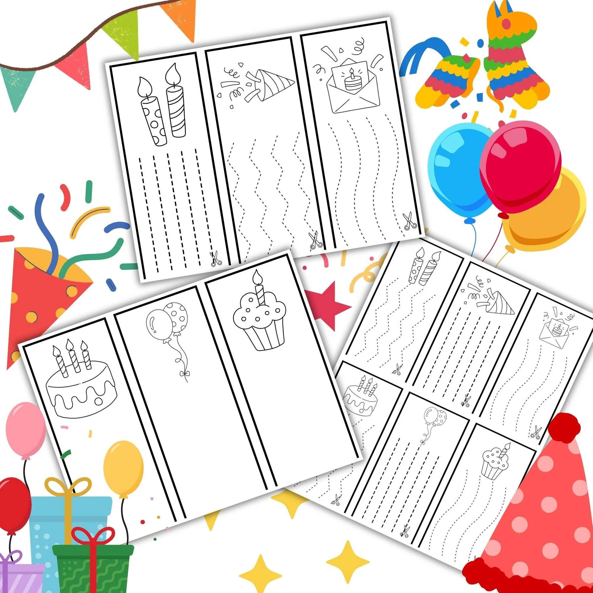 Snip & Color-Birthday Party