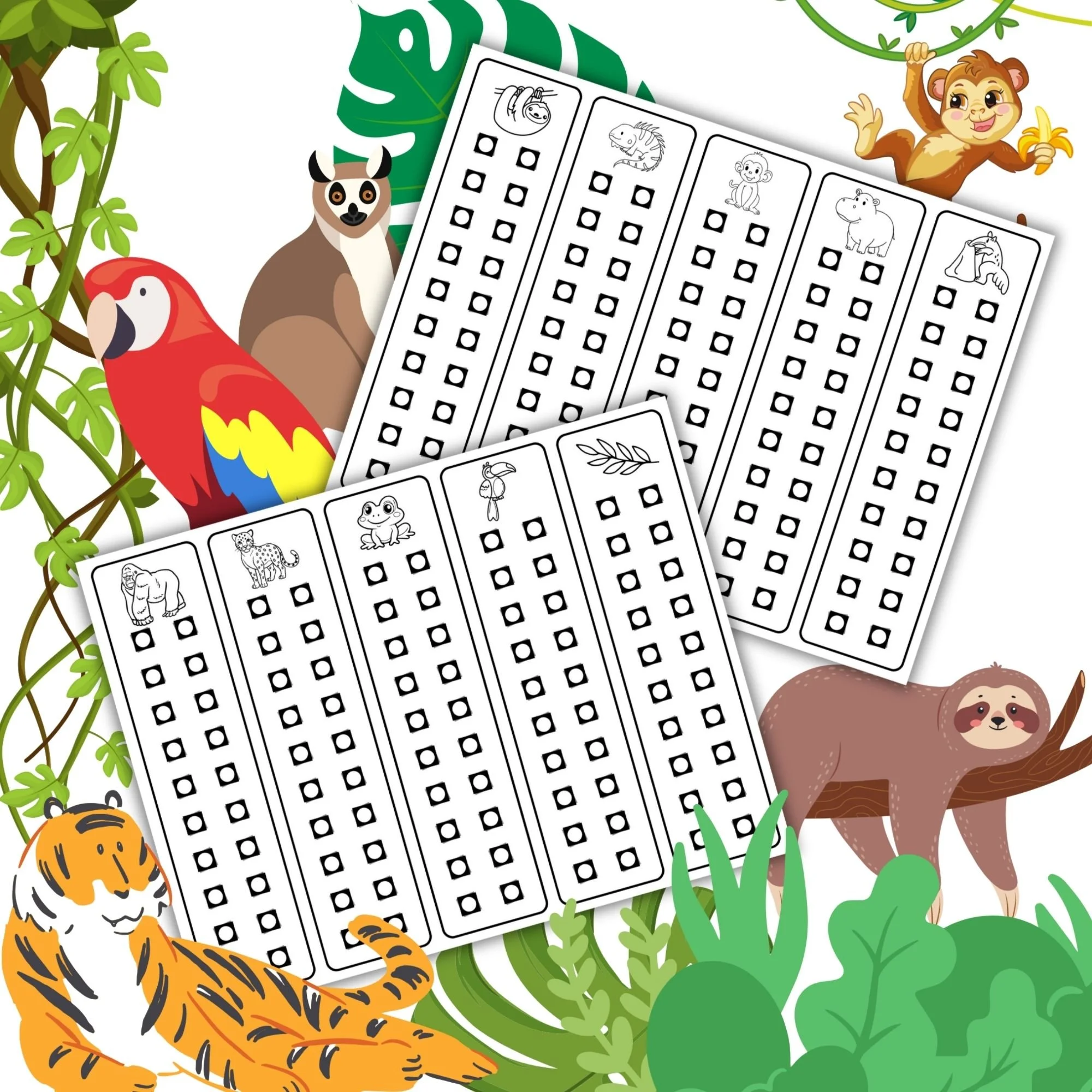 Punch & Learn- Rainforest