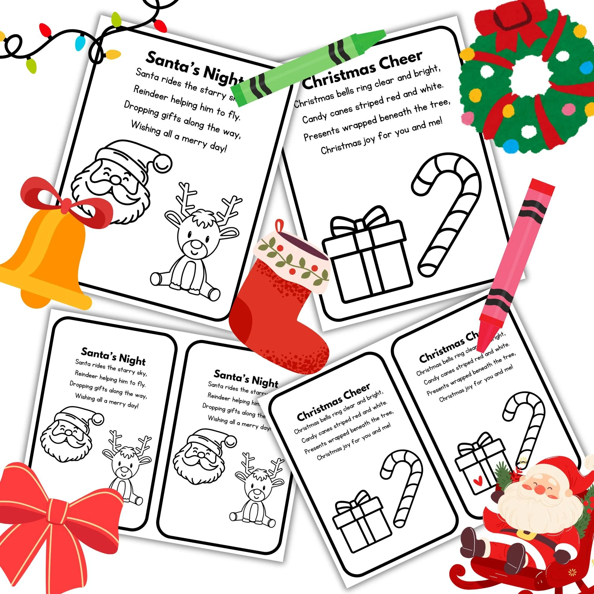 Color & Poem-Christmas