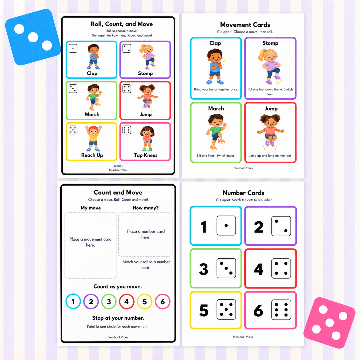 Printable game sheets with flat dice.png