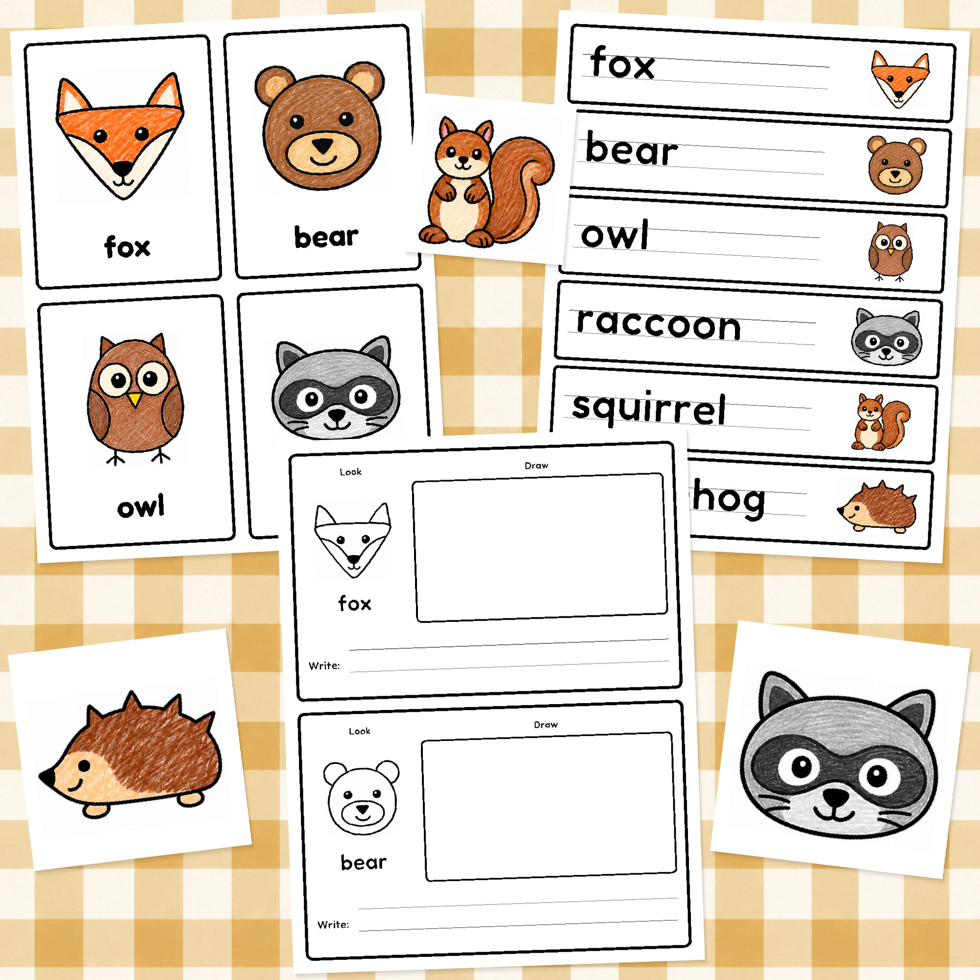 Woodland-Animals-Writing-Center-Mockup.png