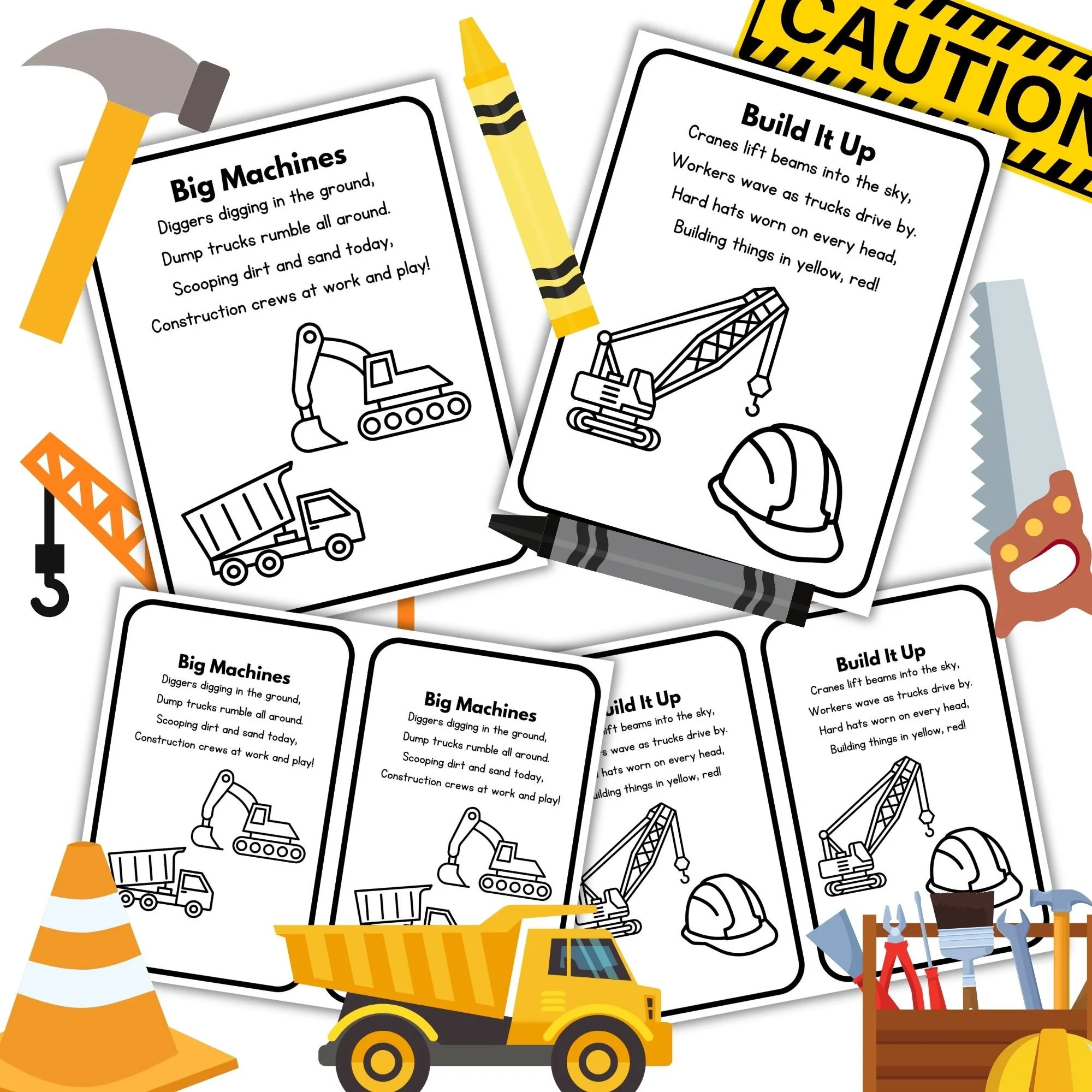 Color & Poem- Construction