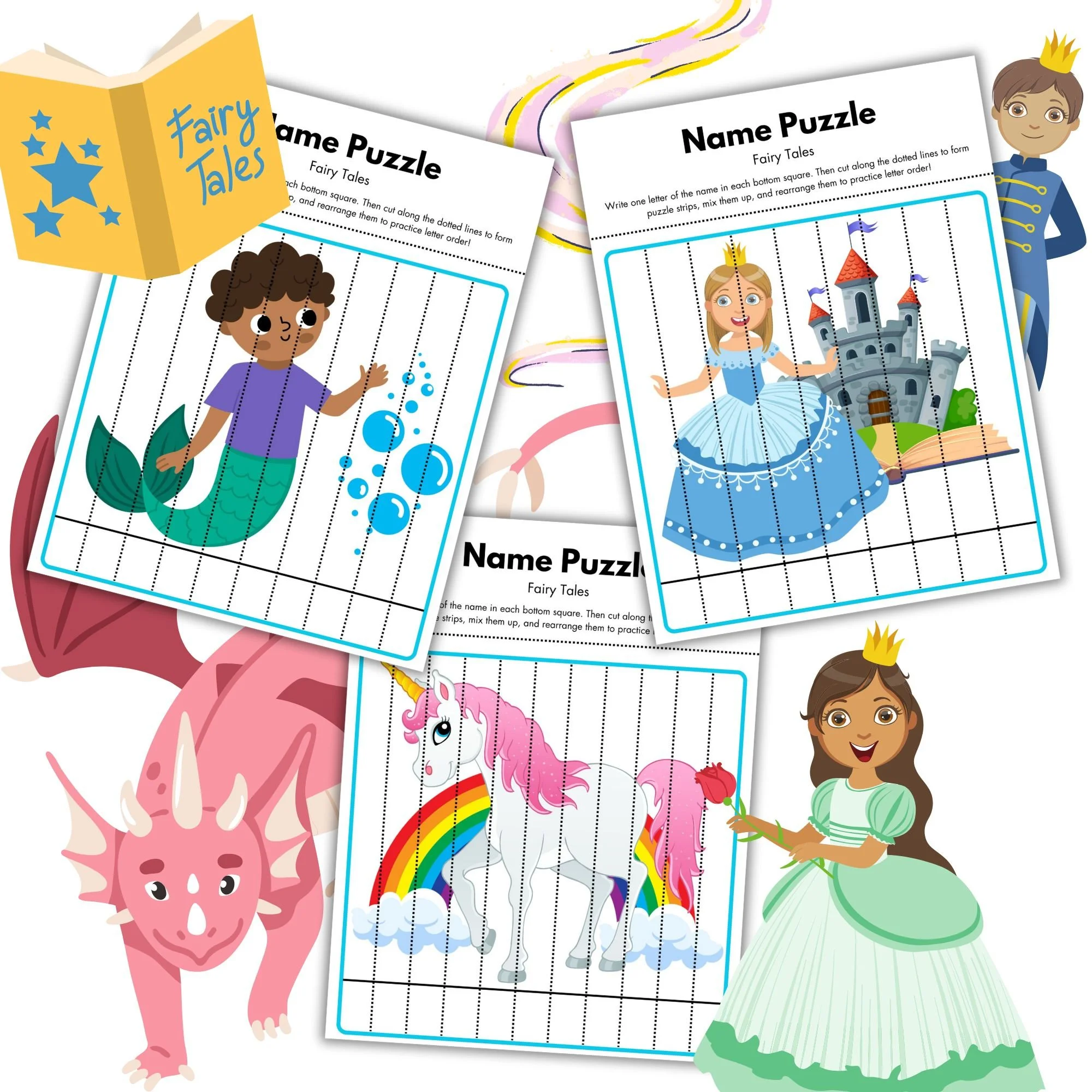 Name Puzzle - Fairy Tales