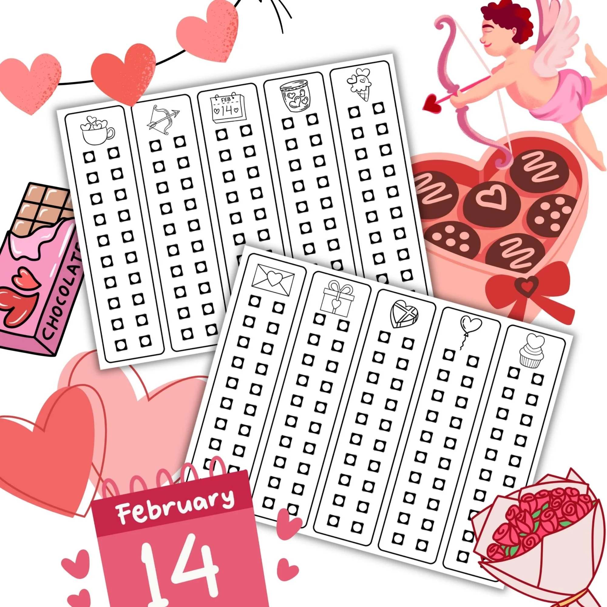 Punch & Learn- Valentine's Day