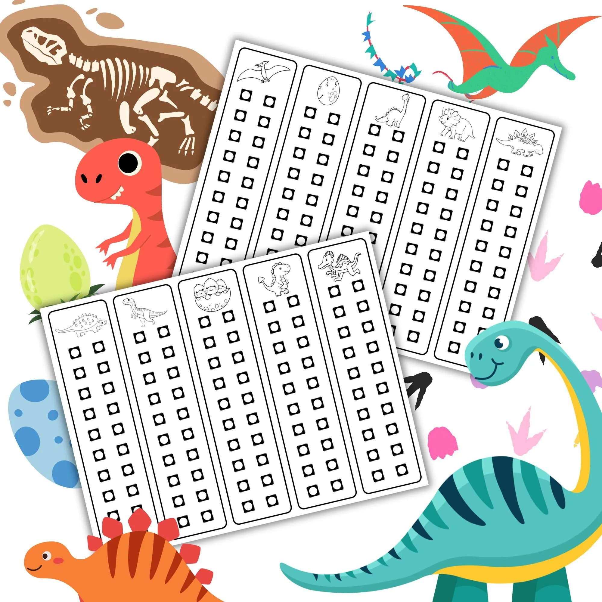 Punch & Learn- Dinosaurs