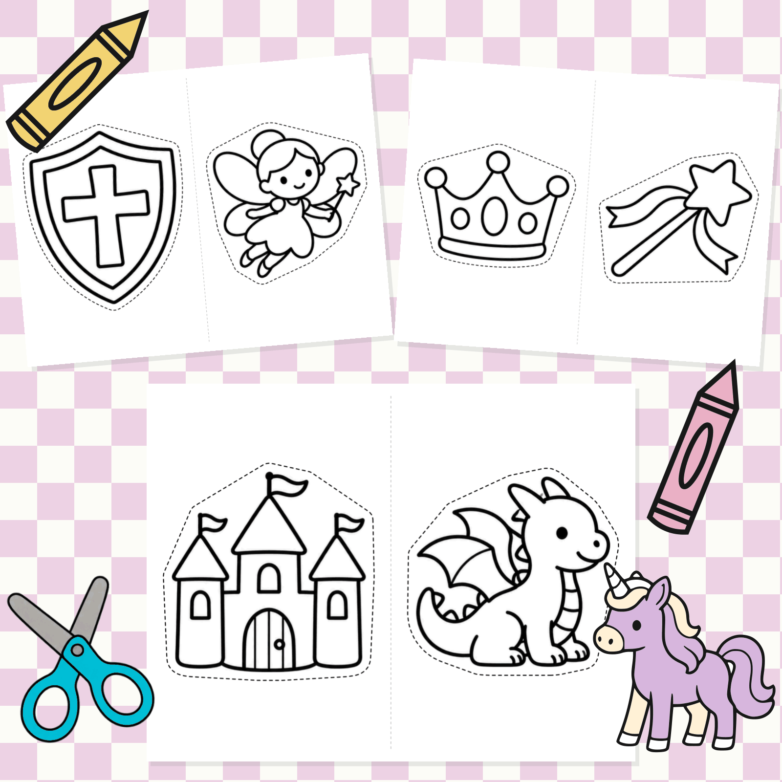 Fairy Tales-Color & Cut.