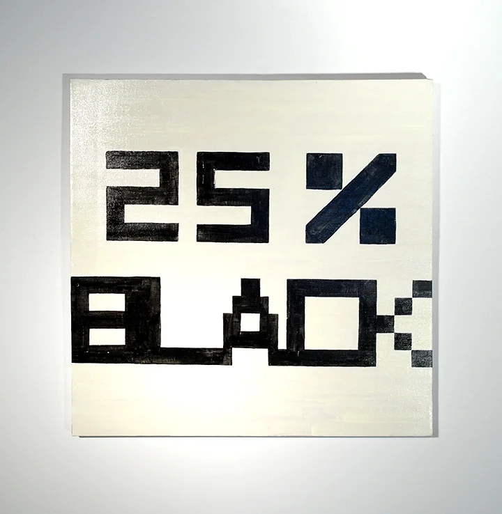 25% Black