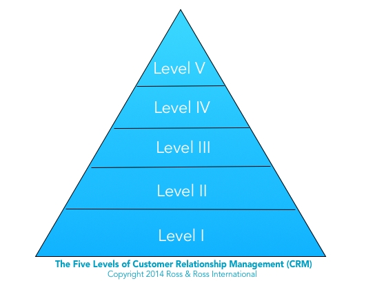 5 CRM Levels by Ross and Ross International