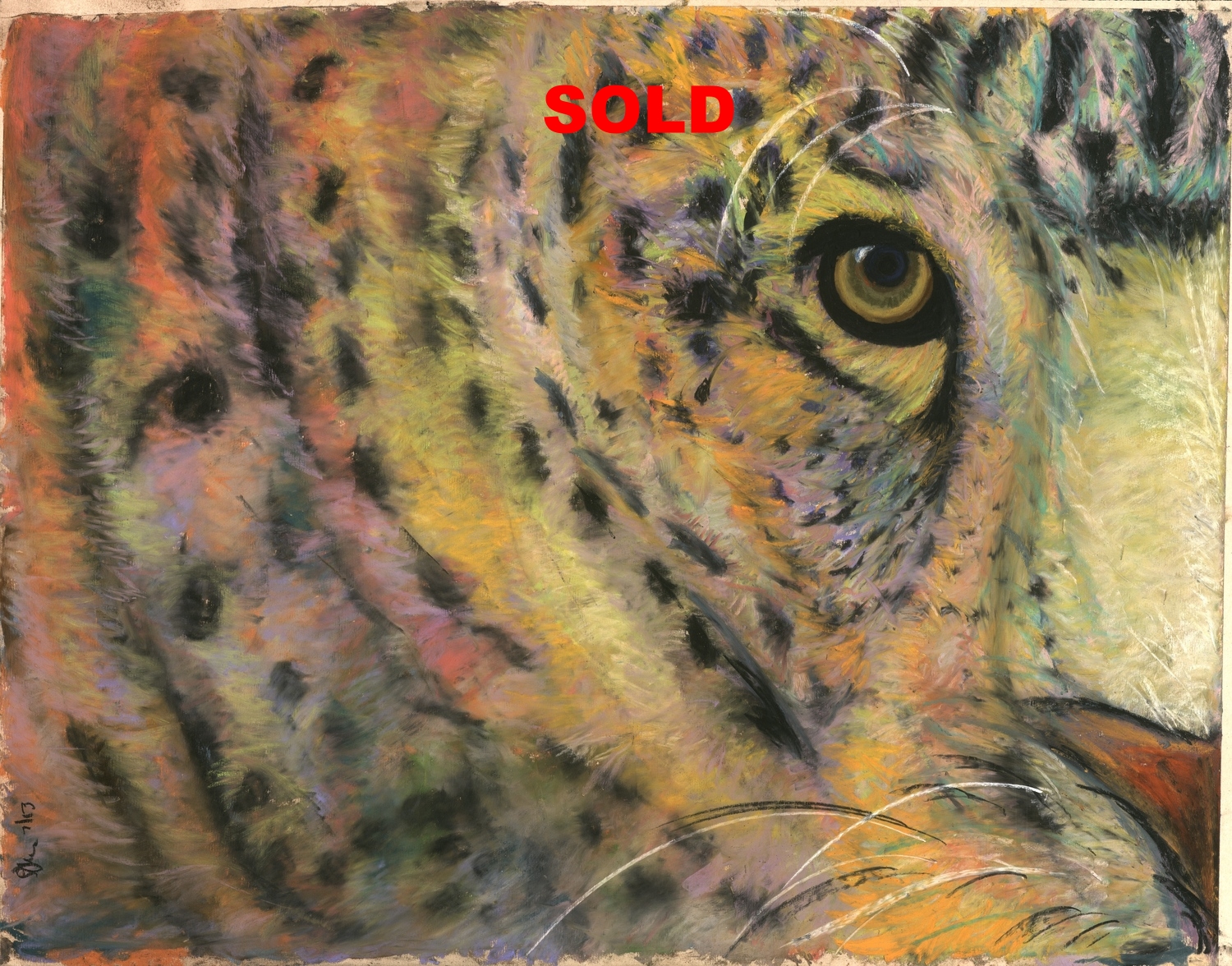 Leopard's Eye, SOLD