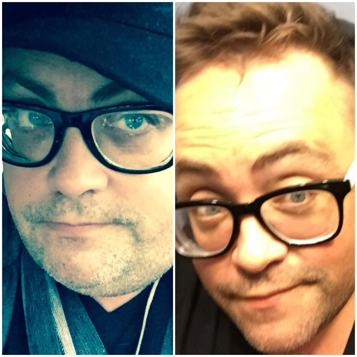 Man it's crazy when I do the before and after...I like to do to remind me. Left is Christmas Eve 2014 and right is about a week ago 😀