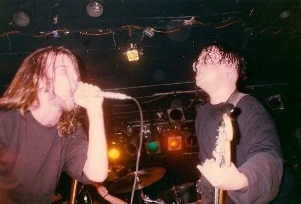 At Lamours opening for the mighty Type O Negative. To think I used to wear two shirts because I thought I was fat back then 😦