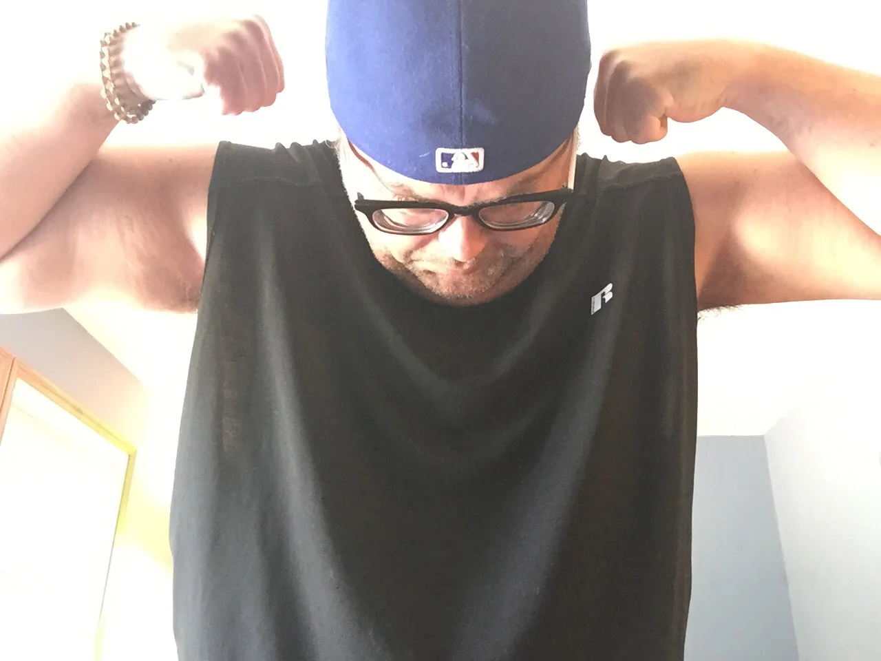 Hulking it out...dammit I forgot my Fitbit! Â