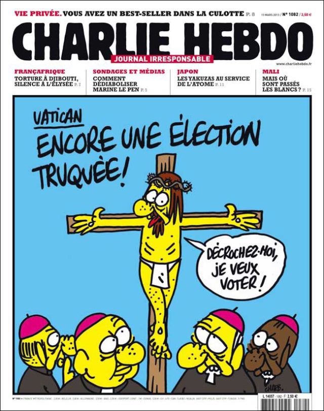 I unfortunately cannot read French but let me tell you that magazine has some balls 👍