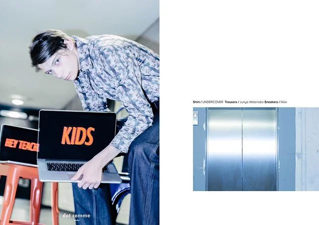 Editorial work 【Floor B-oy】for @bullettmagazine 🙋🏻&zwj;♂️✨
.
.
.
.
#production @studio_dot_comme 
#artdirection @x_2_y 
#photography @franiese 
#photographyassistant @adasun__ 
#styling @xiaoyu__chen 
#grooming @laimakesup 
#modeling @whathappenedt