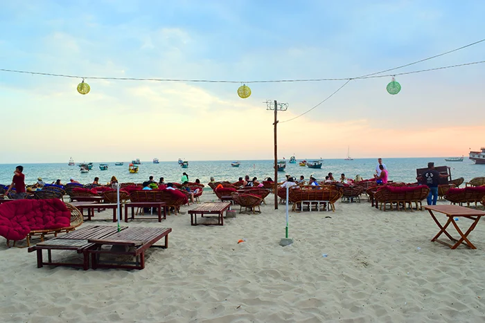 An Evening on the Beachfront