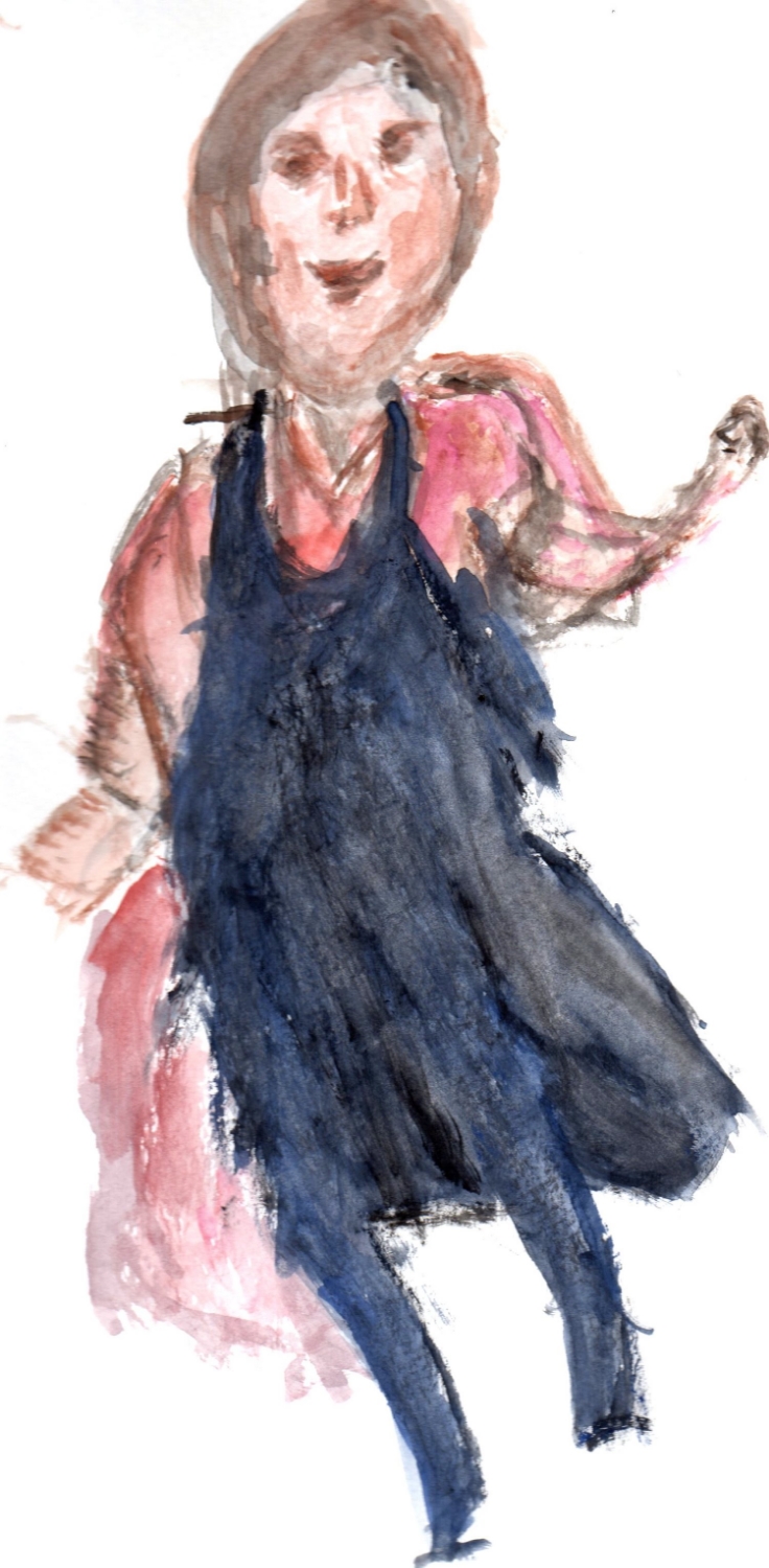 Mysterious Woman by Ann G Quiet and slightly mysterious, this was not a woman unaccustomed to drawing whatever was on her mind. You could often find her in her room, drawing portraits from family pictures. That's who she spent m